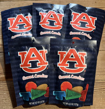 (5 ct) University of Auburn Tigers War Eagle Souvenir Gummi candies  1/2024 - £23.80 GBP