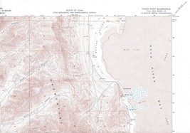 Pokes Point Quadrangle Utah 1968 USGS Topo Map 7.5 Minute Topographic - £19.06 GBP