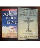 Ask and It Is Given by Jerry Hicks &amp; Becoming Supernatural by Joe Dispen... - $20.51 CAD