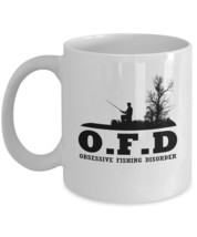 Funny Coffee Mug - OFD Obsessive Fishing Disorder - Gifts for Fishing Lovers - £11.21 GBP