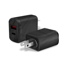 18W Wall Ac Home Charger W Usb-A Usb-C Ports For Lg Q7 Plus Q7+, Lg V50 Thinq 5G - $23.99