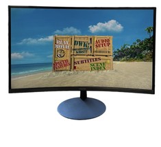 Samsung Monitor C27t1550fdn 375949 - £117.16 GBP