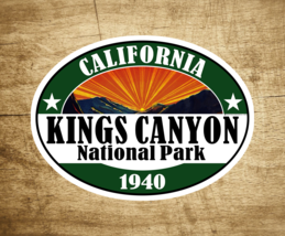 Kings Canyon National Park California Decal Sticker Vinyl Mountains 3 5/8&quot; Wide - £3.80 GBP