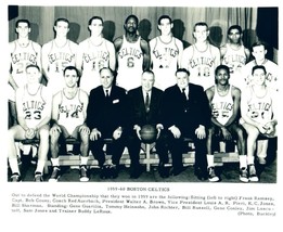 1959-60 BOSTON CELTICS 8X10 TEAM PHOTO BASKETBALL PICTURE NBA - £3.94 GBP