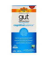 Country Life Gut Connection, Cognitive Balance, 60 Vegan Capsules Exp 11... - $30.95