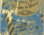 Michael Todd Presents A Night in Venice Souvenir Program Marine Stadium ... - £17.40 GBP