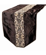 Maahru - Brown Silk Decorative Table Runners - $57.36+