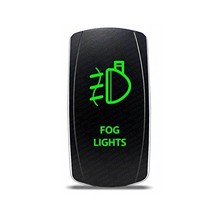 CH4x4 Rocker Switch Fog Lights Symbol - Green LED - $15.83