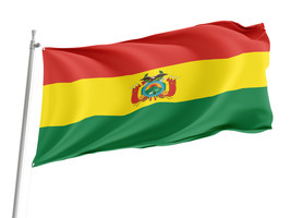 Flag of Bolivia, Unique Design Print , Size - 3x5 Ft / 90x150 cm, Made i... - £23.37 GBP