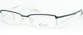 Kaos 103 Col. C1 Black /WHITE Eyeglasses Glasses Metal Frame 50-16-135mm Germany - £73.94 GBP