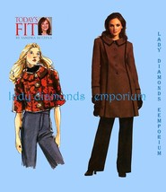 Womens Fitted &amp; Flared Coat or Jacket Princess Seams 32 to 55” Bust Petite to Pl - £15.71 GBP