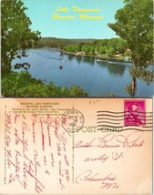 Missouri Branson Lake Taneycomo Posted 1966 to Columbia MO Vintage Postcard - £7.51 GBP