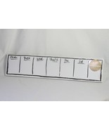 Household Item (new) WEEKLY CALENDAR - 52 SHEETS OF MONDAY - SUNDAY 12&quot; ... - £9.56 GBP