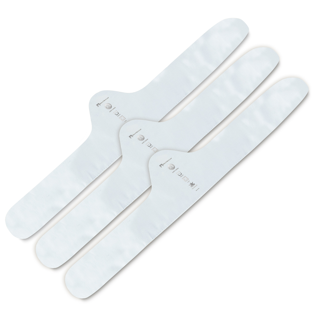 More of Me to Love Cotton Bra Liner 3-Pack, White (X-Large)