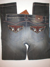 NWT $248 Womens Jeans Antik Denim 31 32 X 32 Designer Studs Gray Skinny New USA - £197.46 GBP