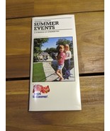 Vintage 1982 June July August Ontario Canada Summer Events Brochure - $21.78