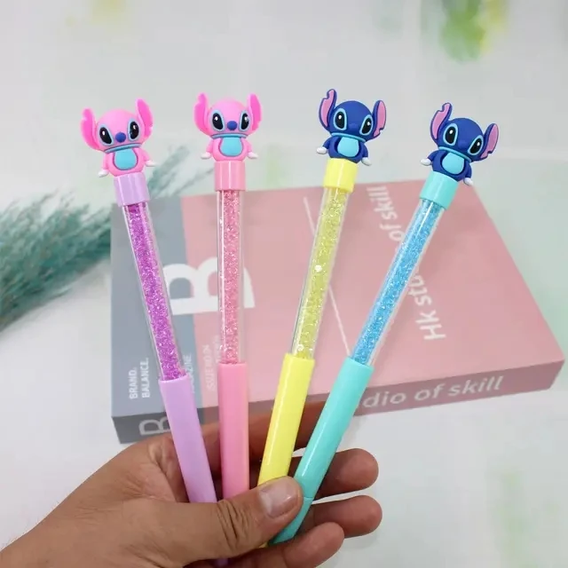 1PCS Disney Stitch Pen Diy bracelet Kawaii Stitch Gel Pen Gift -Radom 1p... - $5.14 CAD