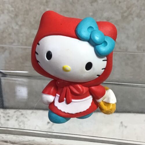 Hello Kitty Vinyl Figure Halloween Trick-O-Treat Little Red Riding Hood Sanrio - $9.89