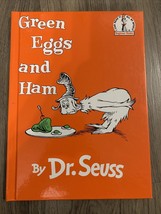 Vintage 1988 Green Eggs And Ham Beginner Book Dr Seuss Hardcover - £8.07 GBP