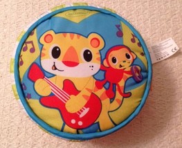 Infantino Tap &amp; Roll Musical Drum - Develops Hand-Eye Coordination, 206-278 - £7.40 GBP