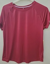 Womens Workout T-shirt Size L Champion Red, Camiseta para Mujer size L m... - $9.89