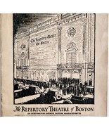 The Repertory Theatre Of Boston Program 1927 11th Season Booklet Mass E47 - €42,63 EUR