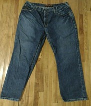 Ariat Work FR M4 Low Rise Boot Sz 40x30 Denim Jeans Mens Thick Stitch  - £44.22 GBP