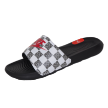 Nike Victori One Sports Slide Print White Black CN9678 102 Beach Sandals Size 7 - $28.99