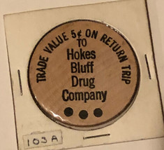 Vintage Hokes Bluff Wooden Nickel Gadsden Alabama - $4.94