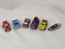 Micro Machine Mini Vehicle Car Tug Boat Lot 6 - $19.95