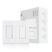 Wifi Smart Light Switch, Single Pole/Multi-Control Association Needs Neutral Wir - £33.90 GBP