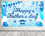 Backdrop Banner for Happy Fathers Day 70 X 43 Inch Large Size Banner for... - $21.51