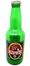 Brower Kiper Pils Beer Bottle Poland Green Glass Cap 11 oz Empty - $9.83