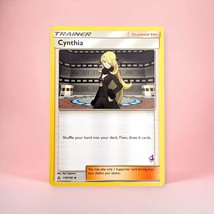 Ultra Prism Pokemon Card: Cynthia 119/156, Mewtwo Stamp - $4.90