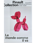 Jeff Koons - Original Exhibition Poster - Dog Balloon - Pinault Paris - 2024 - $184.22