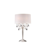 29.5 in. Crystal Silver Table Lamp - $5,756.76 MXN