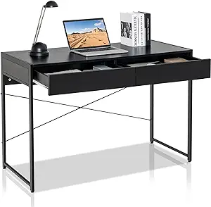 Home Office Desk, 44 In, Black - $356.99