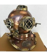 Vintage Deep Sea Divers Diving Helmet 18&quot;Vintage Scuba Diving Helmet on ... - $193.50 CAD