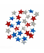 Red White and Blue Table Scatter Bowl Filler July 4th Patriotic Stars Am... - $15.65