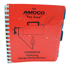 The Amoco Pay Zone Cookbook Energy Saving Recipes Denver Region Tabs Spi... - £12.12 GBP