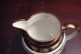 Old Foley Pottery James Kent England milk jar copper lustre on white [93] - $34.65