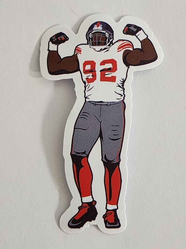 Primary image for Football Player Flexing #92 Multicolor Sticker Decal Great Gift Embellishment