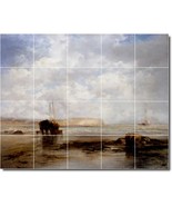 James Webb Waterfront Painting Ceramic Tile Mural BTZ09551 - $273.54 CAD+