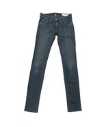 Rag &amp; bone skinny jeans size 25 women blue dark wash low rise denim 28x31 - €15,61 EUR