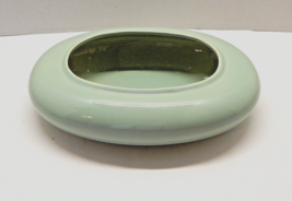 Harris Potteries Bonsai Succulent Oval Planter Vase Ceramic Mint Green 10 Inch - £32.16 GBP