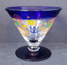 Royal Caribbean Kosta Boda Hand Blown Cocktail Glass 2009 Gil, NY - $20.25