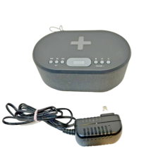 iBox Dawn Radio Alarm Clock USB Wireless Charger Bluetooth Speaker 79229PI Gray - £16.37 GBP