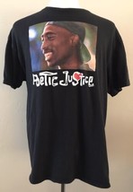 Poetic Justice Tupac Shakur Movie Black Graphics T-Shirt Size XL - £9.15 GBP