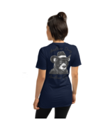 Short-Sleeve Unisex T-Shirt – Another Day Back Print (Navy) - $935.89 MXN