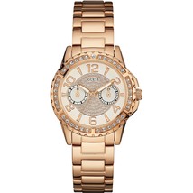Guess Sassy Rose Gold Plated Ladies Watch (W0705L3) - £77.32 GBP